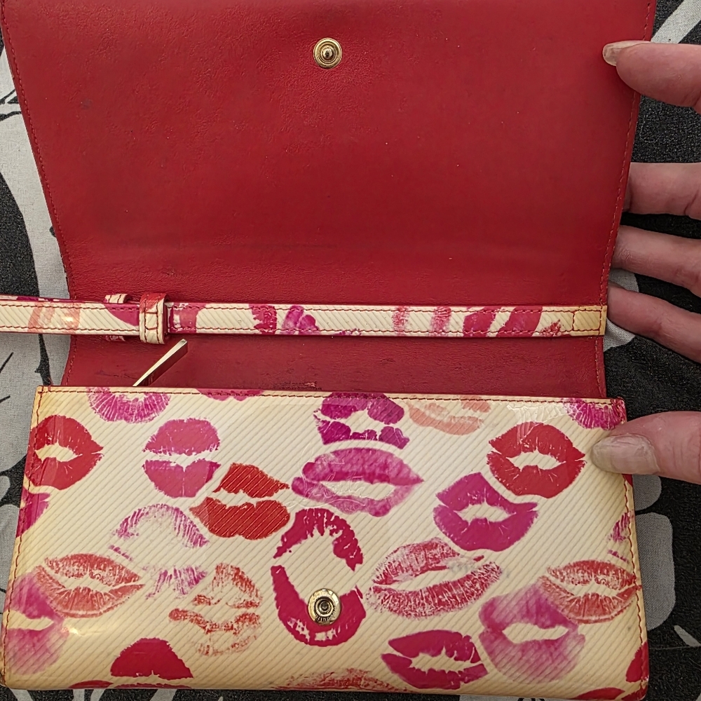 LOUBOUTIN  MACARON Convertible Wallet Wristlet  *BOX & DUST BAG included* - Picture 6 of 17